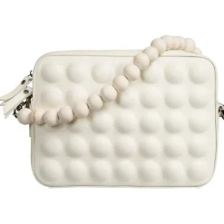 Aarikka laukku Auri, luonnonvalkoinen