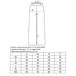 Aarikka naisten housut, MERETA HOUSUT JERSEY Musta