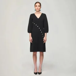 Aarikka naisten mekko, ELEANA MEKKO JERSEY Musta