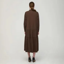 Aarikka naisten mekko, TRINE Tummanruskea