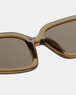 A.Kjaerbede unisex aurinkolasit Pluto, vaaleanruskea