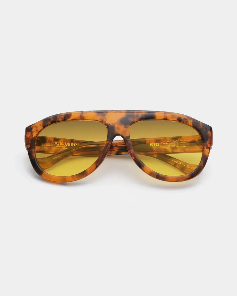 A.Kjaerbede unisex aurinkolasit Rio, kameli