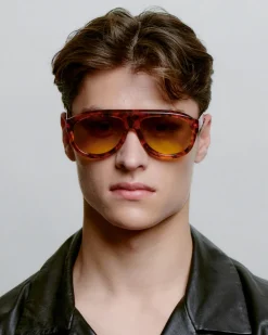 A.Kjaerbede unisex aurinkolasit Rio, kameli