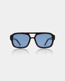 A.Kjaerbede Unisex aurinkolasit Kaya, sininen kuosi