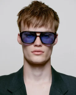 A.Kjaerbede Unisex aurinkolasit Kaya, sininen kuosi
