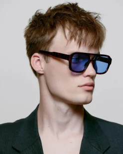 A.Kjaerbede Unisex aurinkolasit Kaya, sininen kuosi