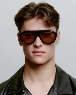 A.Kjaerbede unisex aurinkolasit Rio, musta