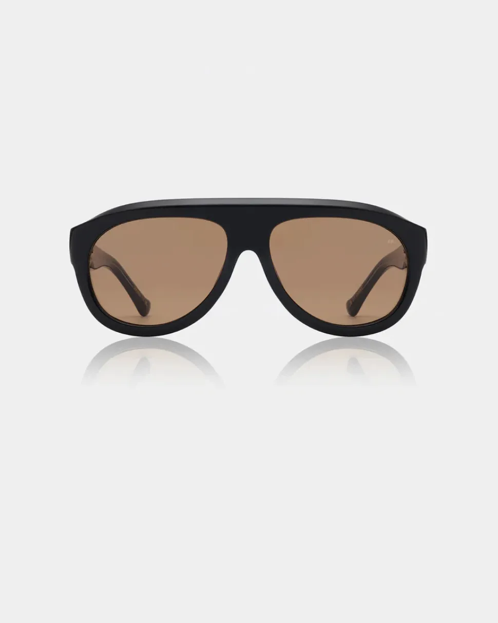 A.Kjaerbede unisex aurinkolasit Rio, musta