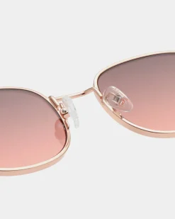A.Kjaerbede unisex aurinkolasit Hello, vaaleanpunainen