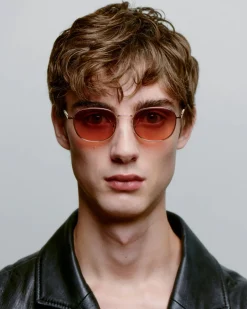 A.Kjaerbede unisex aurinkolasit Hello, vaaleanpunainen