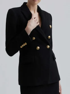 Andiata Naisten Bleiseri ROSI 2 BLAZER Musta