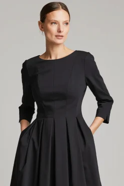 Andiata Naisten Mekko Julitta 3 Dress Musta