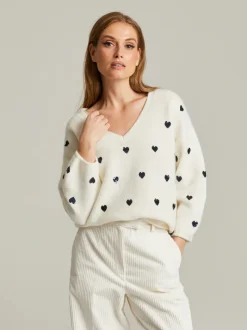 Andiata Naisten Neule, ELDEN NEULE Luonnonvalkoinen