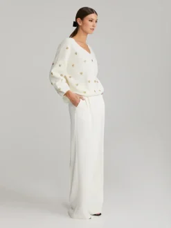 Andiata Naisten Neule, ELDEN NEULE Luonnonvalkoinen