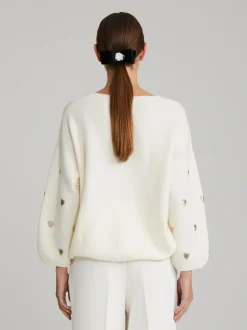 Andiata Naisten Neule, ELDEN NEULE Luonnonvalkoinen