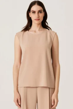 Andiata Naisten Toppi ELLAYNE TOP Vaalea Beige