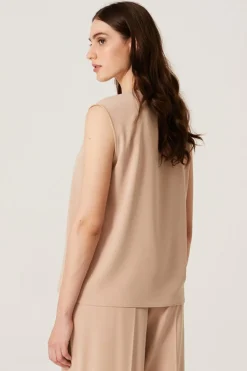 Andiata Naisten Toppi ELLAYNE TOP Vaalea Beige