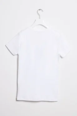 Andiata Naisten T-paita, Famie Ss Valkoinen