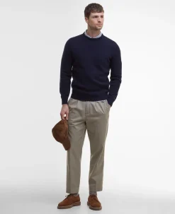 Barbour Essential Patch Crew TUMMANSININEN