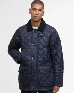 Barbour miesten tikkitakki, Barbour Essential Bedale Quilted Jacket Tummansininen