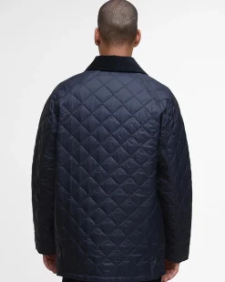Barbour miesten tikkitakki, Barbour Essential Bedale Quilted Jacket Tummansininen