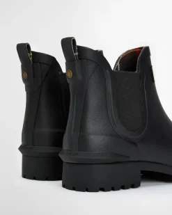 Barbour naisten saappaat, Barbour Wilton Chelsea Welly Musta