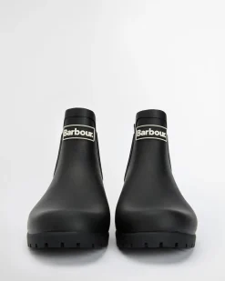 Barbour naisten saappaat, Barbour Wilton Chelsea Welly Musta