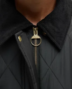 Barbour naisten takki Meredith Quilted Jacket MUSTA