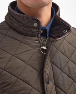Barbour Powell Quilt KHAKI