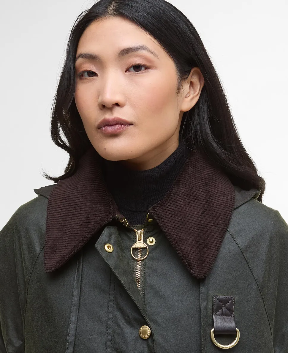 Barbour Reighton Wax Jacket KHAKI