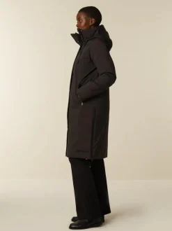 Beaumont Naisten Parkatakki,YURI COAT 100CM Musta