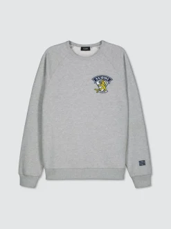 Billebeino Miesten Collegepaita, LEIJONAT X BILLEBEINO SWEATSHIRT Vaaleanharmaa