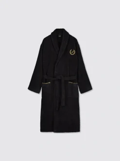 Billebeino Miesten Kylpytakki, SEAL LOGO BATHROBE Musta
