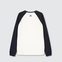 Billebeino miesten pitkähihainen trikoopaita, BASEBALL LONG SLEEVE SHIRT Luonnonvalkoinen