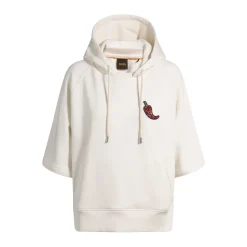 BOSS Orange naisten huppari, ERINAS SWEAT Luonnonvalkoinen