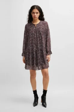 Boss orange naisten mekko, DIVENO DRESS Monivärinen Kuosi