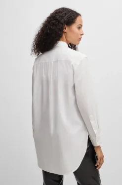 BOSS Orange Naisten Paita, BOSTUCCI SHIRT Valkoinen