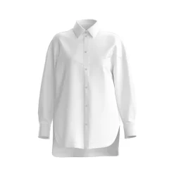 BOSS Orange naisten paitapusero, BOSTAFFA BLOUSE Valkoinen