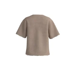 BOSS Orange Naisten T-Paita, ENIS SATIN EDGE T-SHIRT Oranssi