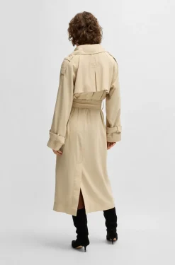 BOSS Orange naisten trenssi, COLUENT COAT Vaalea Beige