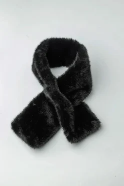 Bow 19 naisten huivi, ANAIS SCARF Musta