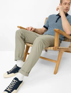 Brax miesten chinot Fabio Hi-Flex Chino, vihreä