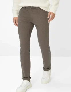 Brax miesten housut, CHUCK HI FLEX SEASONAL Tummanruskea