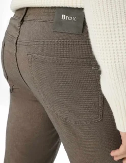 Brax miesten housut, CHUCK HI FLEX SEASONAL Tummanruskea