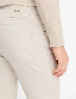 Brax miesten housut Chuck Tri-Flex Modern Fit Stucture, beige