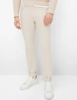 Brax miesten housut Chuck Tri-Flex Modern Fit Stucture, beige