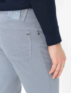 Brax miesten housut Chuck Tri-Flex Modern Fit Stucture, sininen