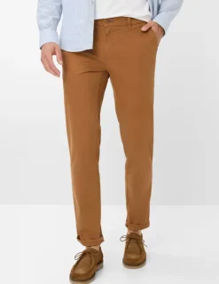 Brax miesten housut, FABIO IN CHINO HI FLEX PERFORMANCE Keskiruskea
