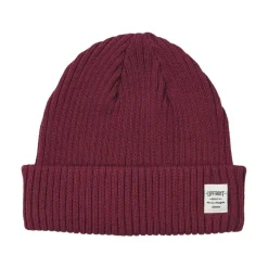 BRIDGE BEANIE VIININPUNAINEN