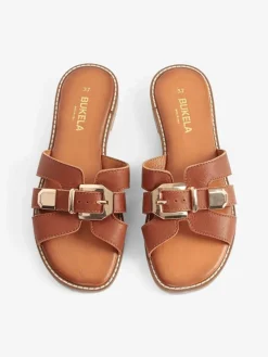 Bukela naisten sandaalit, RACHEL SANDAL Konjakinruskea